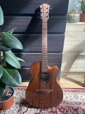 Lag Tramontane T98ace Auditorium Cut Away Guitar With Gig Bag Included