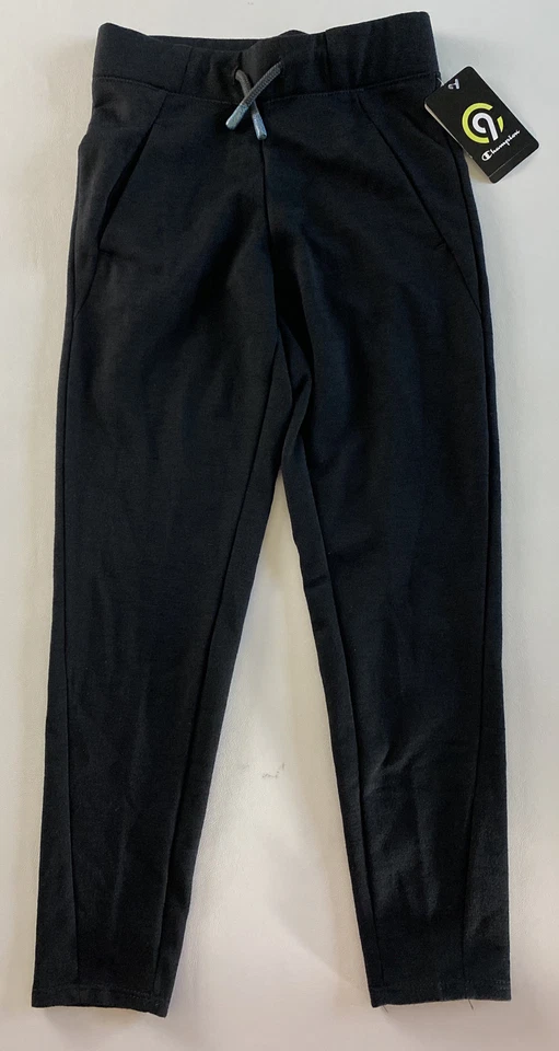 Girls Champion C9 Sweatpants Stretch Pull On Pant Comfortable Black Size S 6-6X - Image 3 of 4