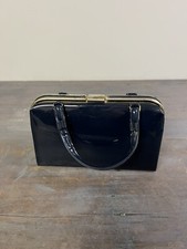 Vintage Spilene Purse 1960’s Made In USA Blue Snap Closure