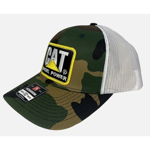 Caterpillar CAT Richardson 112 cappello da camionista a scatto posteriore - Foto 3 di 5
