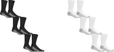 Fruit of the Loom Men's Everyday Lightweight Sport Crew Socks 6 Pairs 