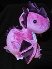 Bellzi Draggi Pink Brown Dragon Stuffed Animal Plush Bendable Wings Soft Kawaii — photo 1