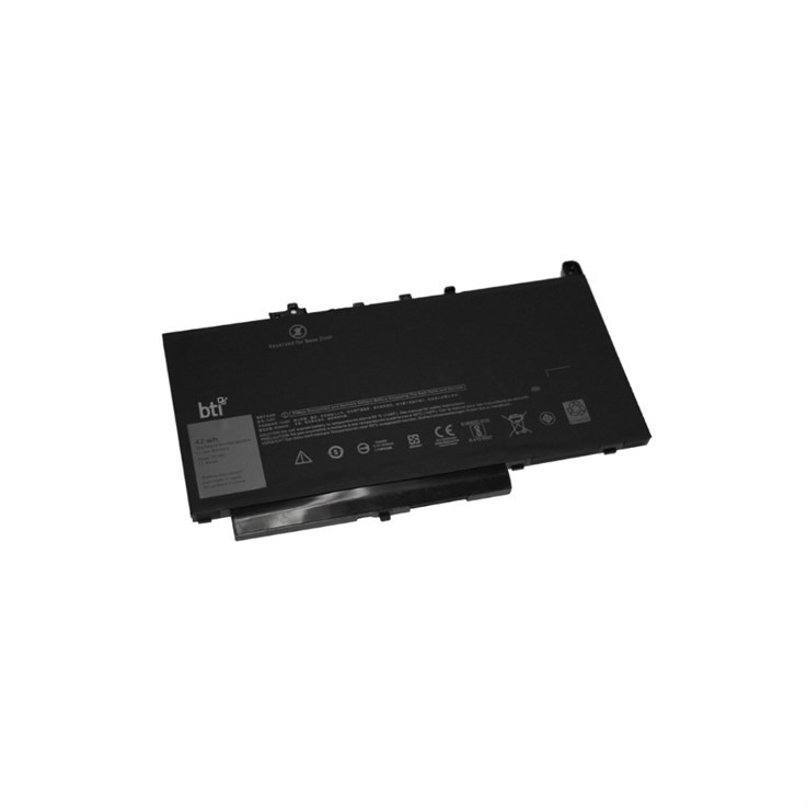 BTI 21X15 compatible 42Wh 3-cell battery for DELL Latitude E7470