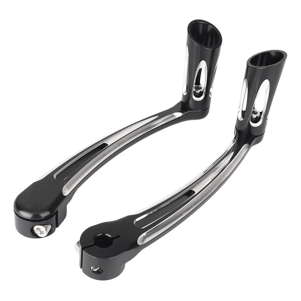 2 рычага переключения передач педали тормоза для Harley Davidson FL Softail 2000-16 - Изображение 2 из 4