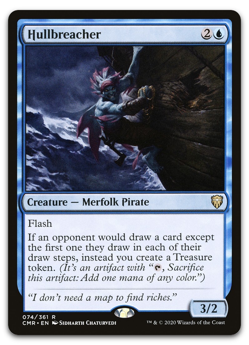Hullbreacher #74 (NM) Commander Legends CMR Magic MTG