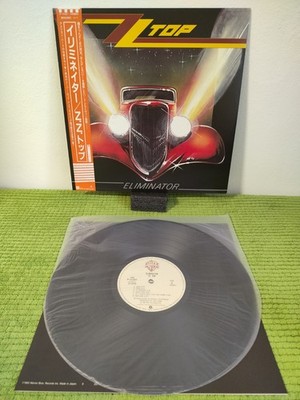 ZZ Top   Eliminator, P-11357, OBI, NEAR MINT Japan LP, Vinyl