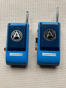 2 - Vintage 1970’s Mego Star Trek Communicators !!! - Beam me up Scotty !!!