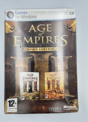 Age of Empires III 3 Gold Edition PC Sealed
