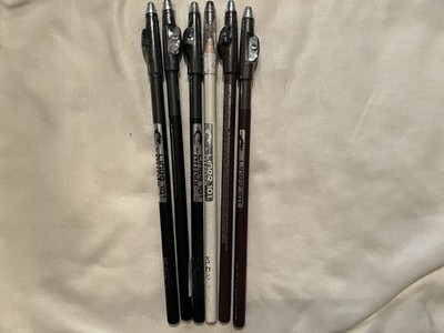 KleanColor Eye/Lip Liner Pencils Lot/6 New Sealed Sharpener Glitter #M9