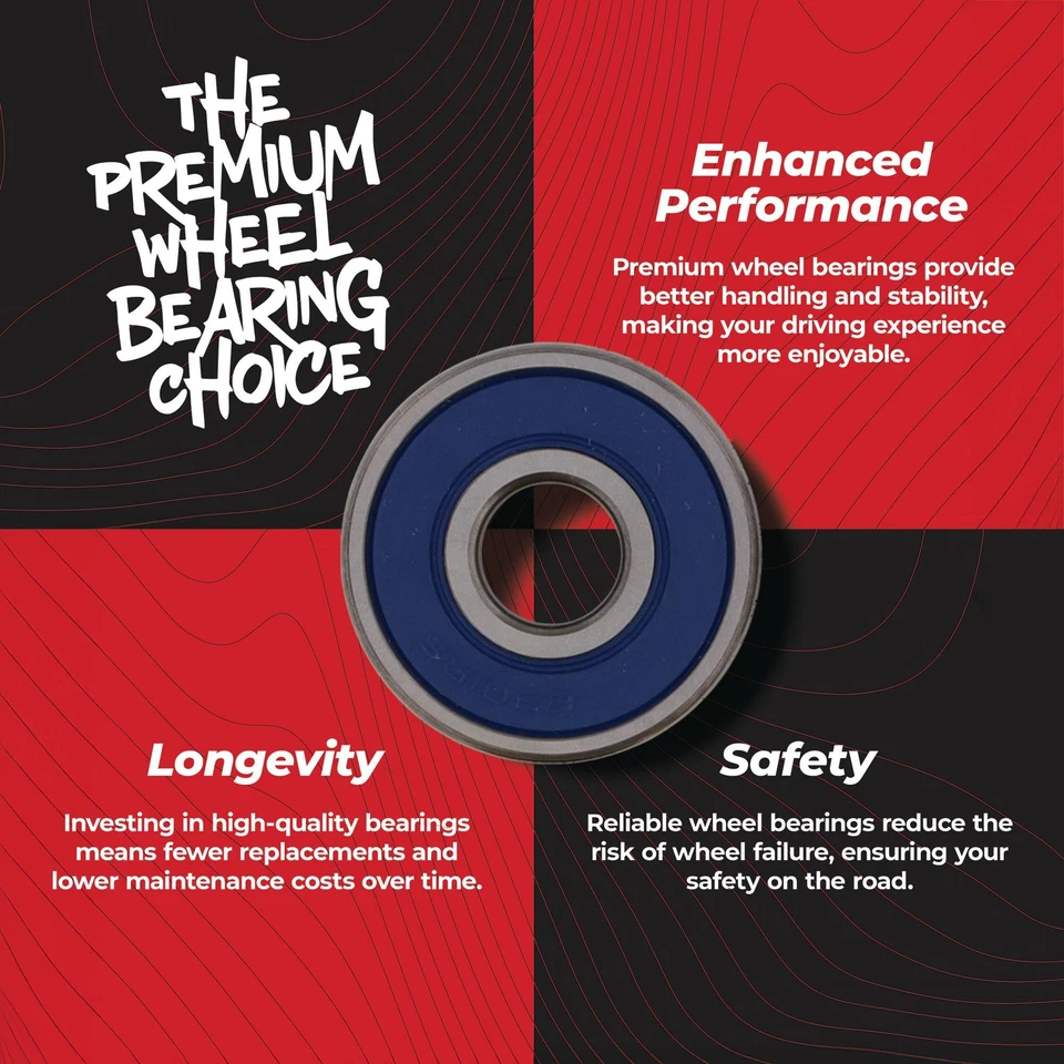 All Balls 25-1292 Wheel Bearing Kit Rear For Kawasaki KD100 76-79 Foto 4 de 4