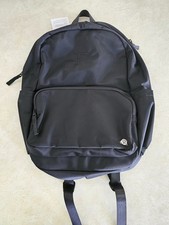 Lululemon Everywhere Backpack 22L Black w/Promo on Front NWT 78 MSRP