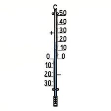 67cm XXL Außenthermometer Garten Terassen Ba...