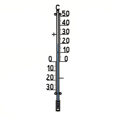 67cm XXL Außenthermometer Garten Terassen Balkon Außen Analog Thermometer