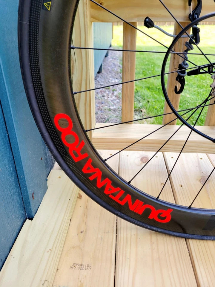 Bicicleta Quintana Roo PR5 Triatlón 54 cm con Juego de Ruedas Reynolds Bonita Bicicleta Foto 2 de 4