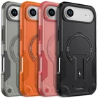 For iPhone 17 Air Case Heavy Duty Magnetic with Shoulder Lanyard Kickstand Cover