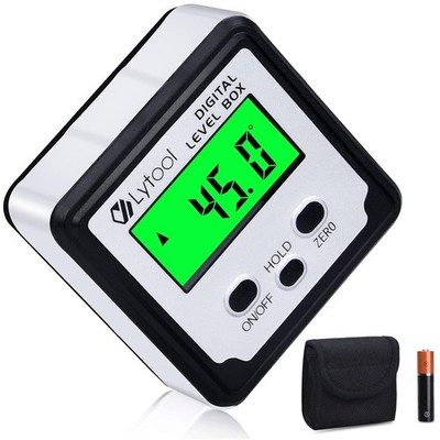 Digitaler Winkelmesser Neigungsmesser 0-180° Magnetfuß Lytool Bevel Box