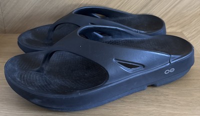 Oofos Original Mens Size 11 W 13 Recovery Slip-On Flip Flops  display picture 2
