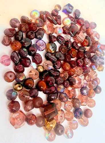 Collection Of Czech Glass Spacer Beads