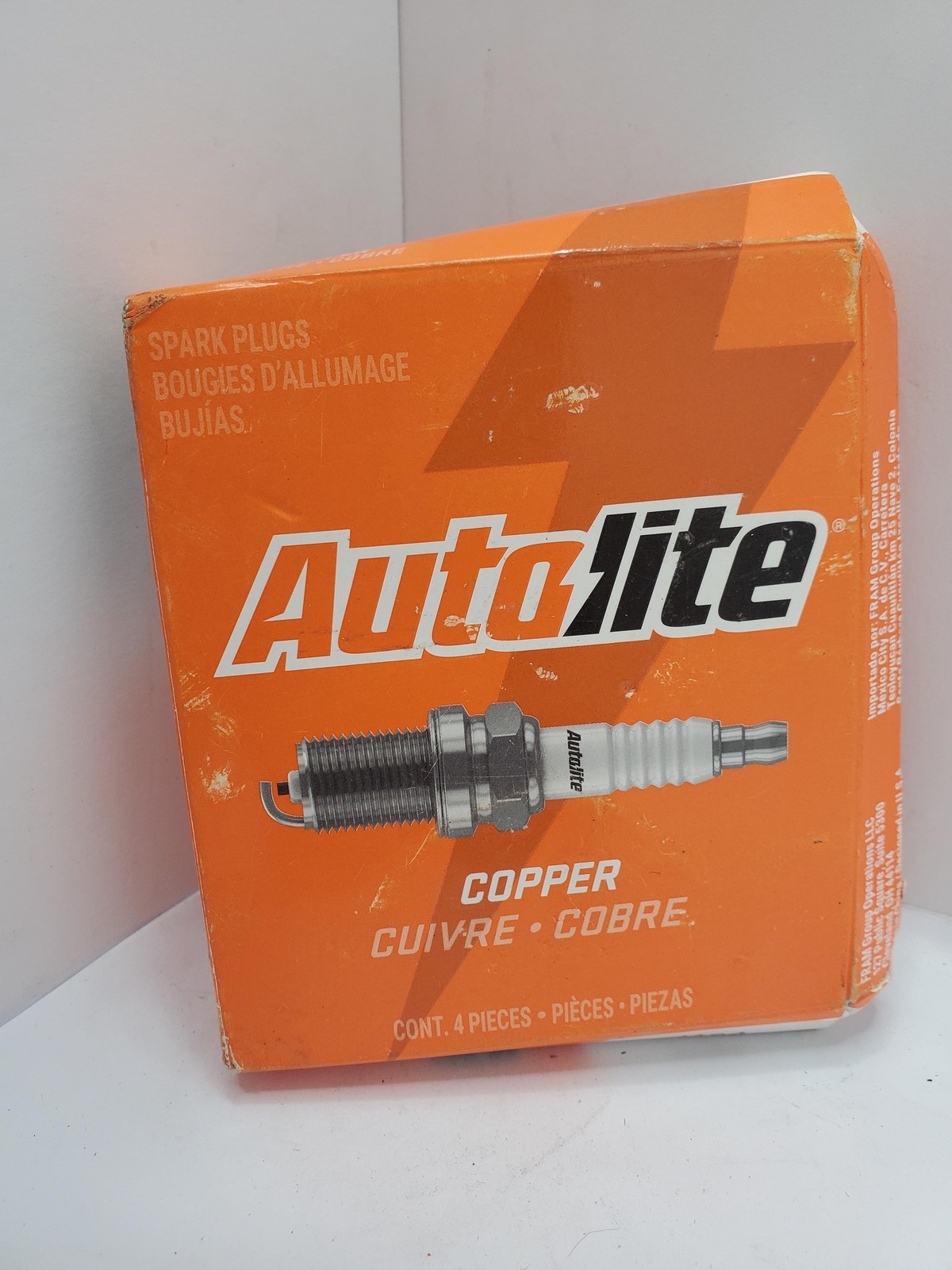 4pk Autolite 4164 Copper Spark Plugs Automotive Ignition Engine