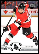 2019-20 Upper Deck #285 Ron Hainsey Ottawa Senators Hockey Card