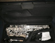 Sassofono contralto Argentato Taiwan - Alto Sax Silver 