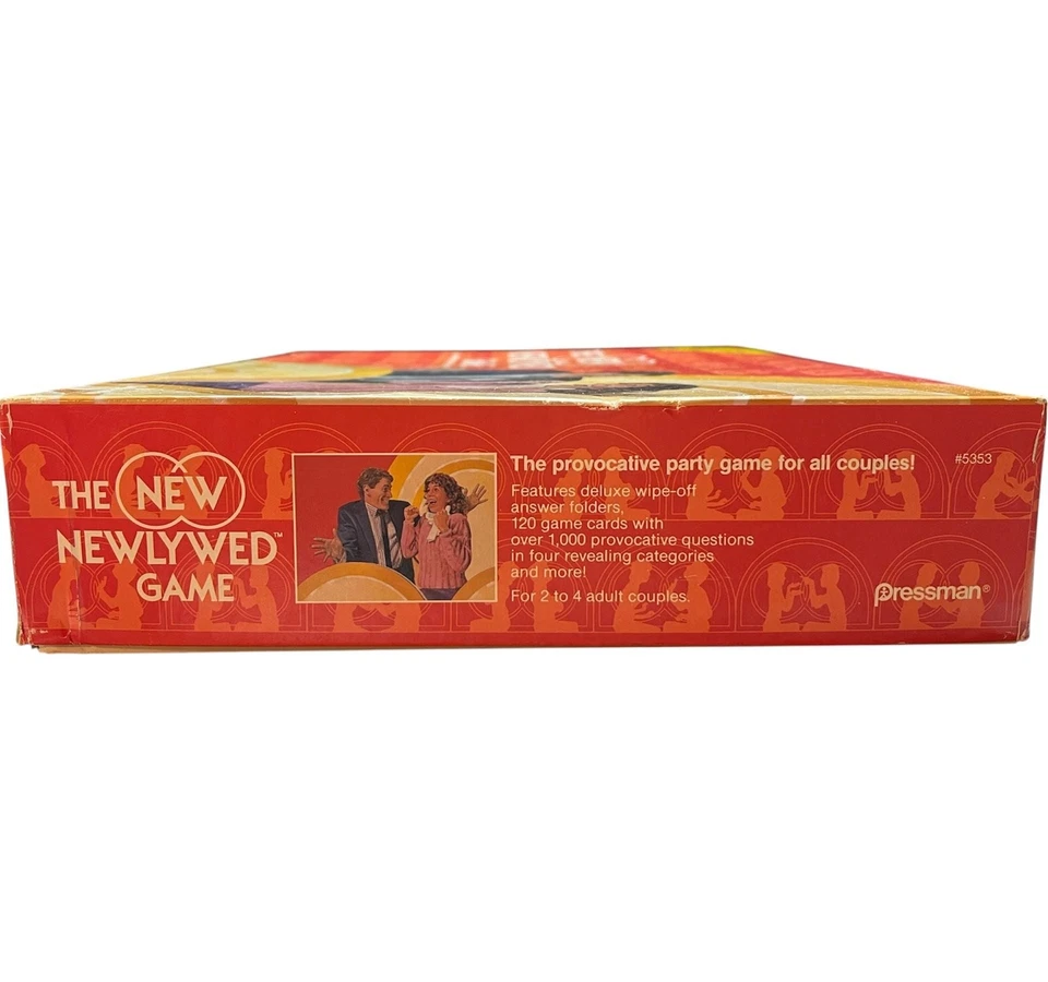 The Newlywed Game Vintage 1986 Pressman Board Game - Image 3 of 4