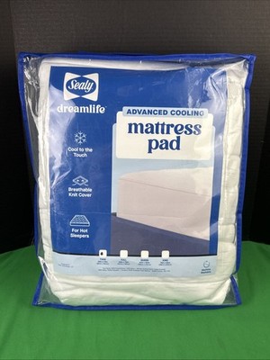 Sealy Dreamlife Cooling Mattress Pad Size TWIN