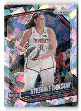 2025 Panini Prizm WNBA #112 Stefanie Dolson Ice Prizms