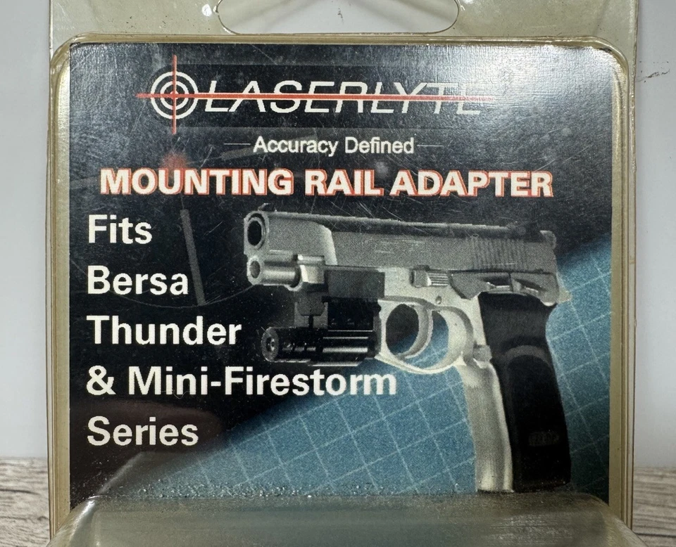 Adaptador de riel de montaje LaserLyte Bersa Thunder Mini-Firestorm ADP-BERS-140 Foto 2 de 4