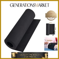 Black eva Foam roll, 1mm to 20mm Cosplay EVA Foam Sheet,2mm Thick,49"x13.5",...