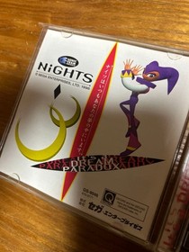 NiGHTS into Dreams Sega Saturn SS Japan Import Sonic Team Action Game Tested