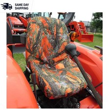Durable Waterproof Orange Endura Seat Cover for Kubota Models L3301 L3901 L4701