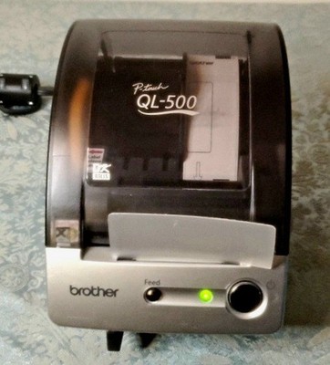 Brother P-Touch QL-500 Manual-Cut PC Label Printing System (TEY41)
