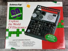 Vintage Radio Shack Science Fair 60 Projects World Of Electronics Learning Kit