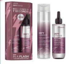 Joico Defy Damage In A Flash 7 Second Bond Builder  Protective Shampoo Kit
