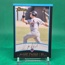 Top Albert Pujols Rookie Cards to Collect 12