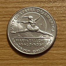 2023  D American Women Series Quarter,  Maria Tallchief circulated