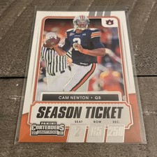 2021 Panini Contenders Draft Picks - Cam Newton #23