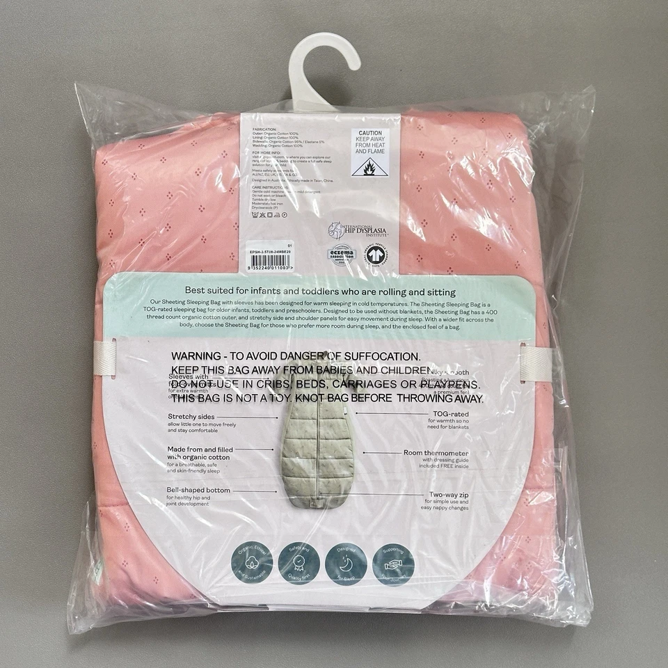 Ergopouch 3.5TOG Warmest Sleeping Bag with Sleeves size 8-24 Months - image 3 of 4