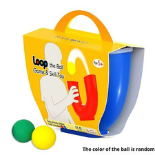 Outdoor Play Sports Games Multiplayer Juggling Balls Skill Toy with 2 Balls Hand