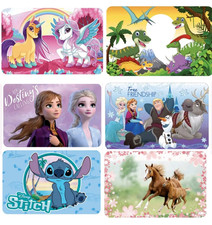 Disney Frozen Stitch Einhorn Pferd Kinder Platzset Tischset Malunterlage 43x28cm