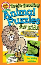 Image of BRAIN BENDING ANIMAL PUZZLES FOR KIDS by Vicki Whiting Paperback Self Help