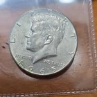 1965 Kennedy Half Dollar 40% Silver Coin 50C Circulated United States