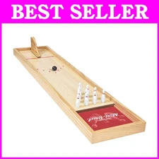 Portable Mini Bowling Alley Board Set with Accessories
