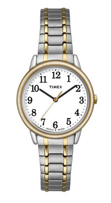 Timex TW2P78700 Women's Easy Reader 30mm Wristwatch Stainless Steel Back Analog