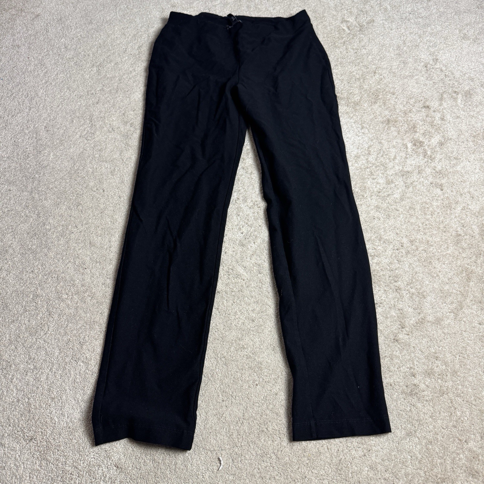 Eileen Fisher Womens Pull On Pants XS Black