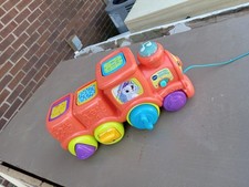 VTech Electronic Learning Train Interactive Preschool Toy Orange