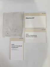 2020 Hyundai Elantra GT Owners Manual With Clear Case + Free Shipping