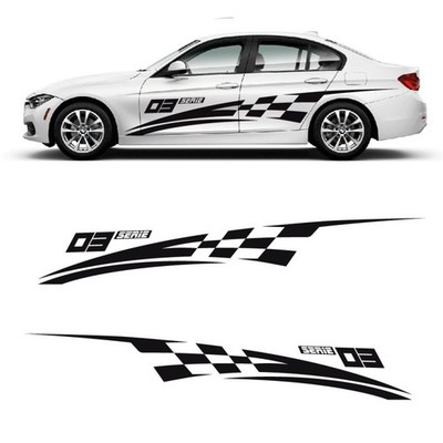 Pegatinas lateral Racing BMW Serie 3
