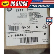 New ALLEN BRADLEY PANELVIEW 550 2711-T5A15L1 2711T5A15L1 Free Ship US Free Tax